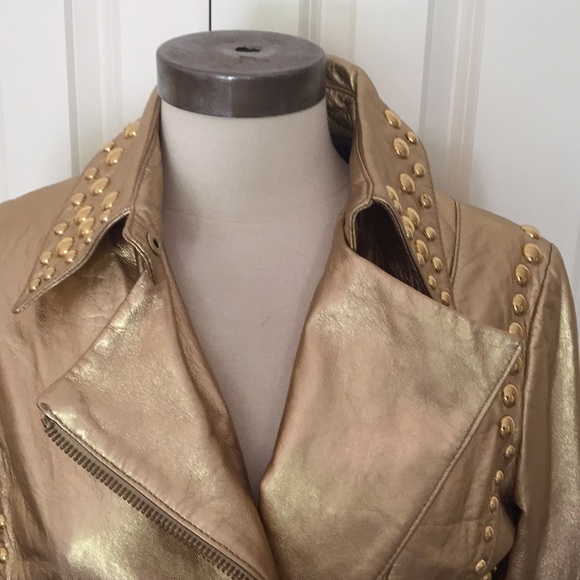 Gold Lame R.E.D Valentino size 42 New - Picture 3 of 10